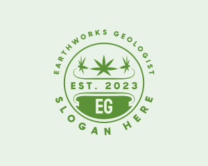 Marijuana Plant Dispensary  logo design