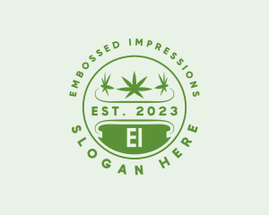 Marijuana Plant Dispensary  logo design