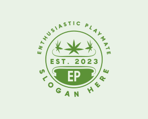 Marijuana Plant Dispensary  logo design