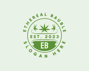 Marijuana Plant Dispensary  logo design