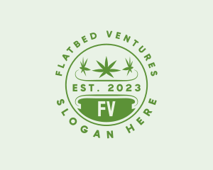 Marijuana Plant Dispensary  logo design