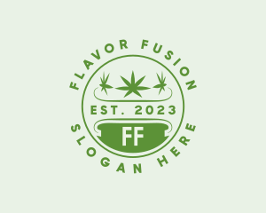 Marijuana Plant Dispensary  logo design