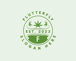 Marijuana Plant Dispensary  logo design