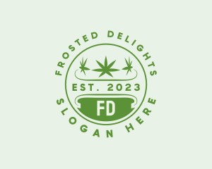 Marijuana Plant Dispensary  logo design