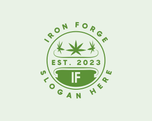 Marijuana Plant Dispensary  logo design