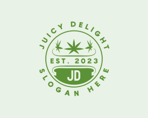 Marijuana Plant Dispensary  logo design