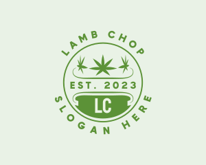 Marijuana Plant Dispensary  logo design