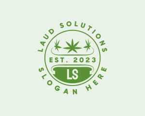 Marijuana Plant Dispensary  logo design