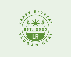 Marijuana Plant Dispensary  logo design