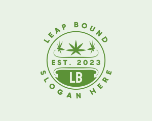 Marijuana Plant Dispensary  logo design