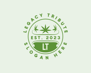 Marijuana Plant Dispensary  logo design