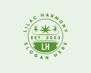 Marijuana Plant Dispensary  logo design