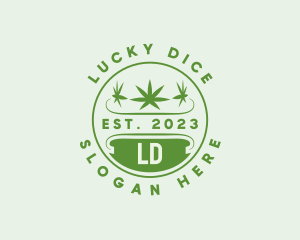 Marijuana Plant Dispensary  logo design