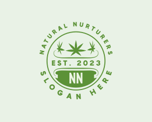 Marijuana Plant Dispensary  logo design