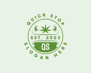 Marijuana Plant Dispensary  logo design