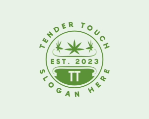 Marijuana Plant Dispensary  logo design