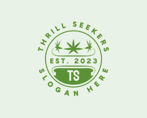 Marijuana Plant Dispensary  logo design