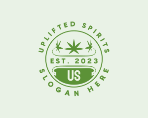 Marijuana Plant Dispensary  logo design