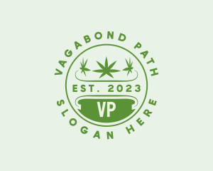 Marijuana Plant Dispensary  logo design