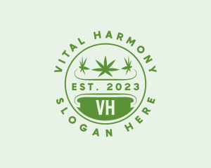 Marijuana Plant Dispensary  logo design