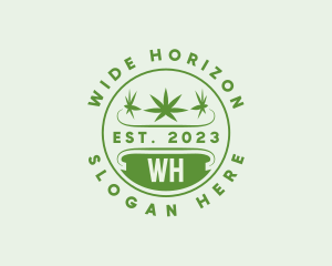 Marijuana Plant Dispensary  logo design