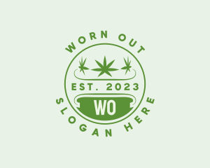 Marijuana Plant Dispensary  logo design