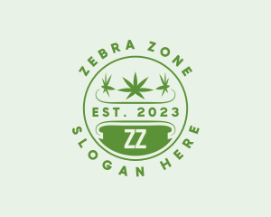 Marijuana Plant Dispensary  logo design