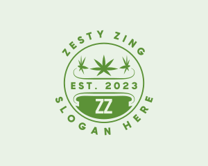 Marijuana Plant Dispensary  logo design