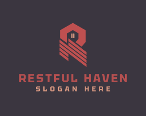 House Roof Maintenance Repair logo design