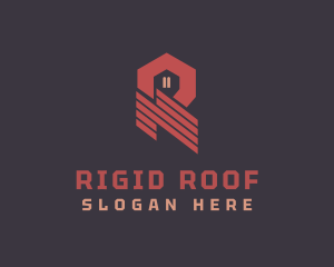 House Roof Maintenance Repair logo design