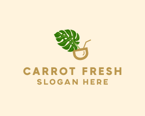 Natural Fresh Drink logo design