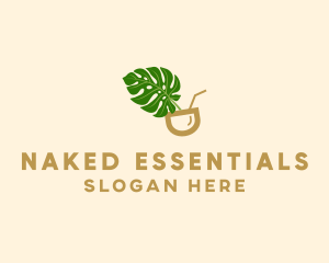 Natural Fresh Drink logo design