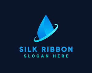 Modern Water Drop logo design