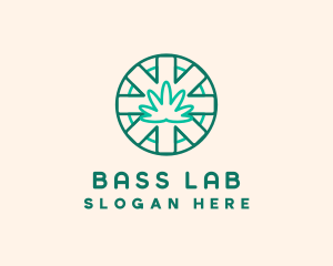 Medicinal Cannabis Leaf logo design