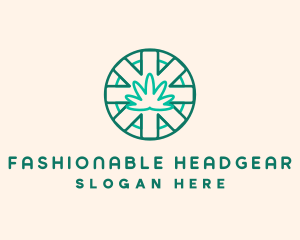 Medicinal Cannabis Leaf logo design