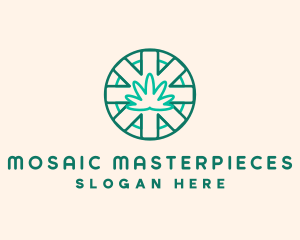 Medicinal Cannabis Leaf logo design