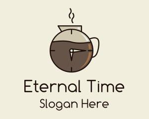 Coffee Carafe Time logo design