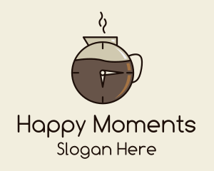 Coffee Carafe Time logo design