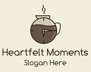 Coffee Carafe Time logo design