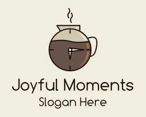 Coffee Carafe Time logo design