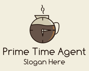 Coffee Carafe Time logo design