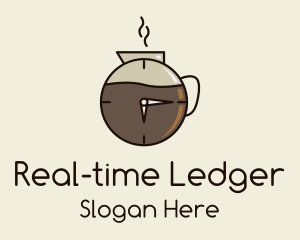 Coffee Carafe Time logo design