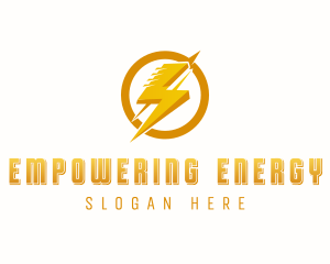 Lightning Bolt Energy logo design