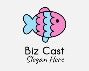 Cute Pet Fish  logo