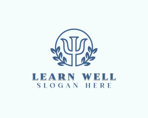 Psychology Wellness Therapist logo design