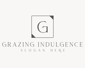Professional Simple Square logo