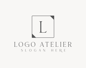 Professional Simple Square logo