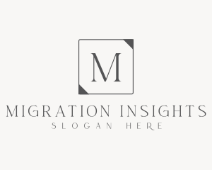 Professional Simple Square logo