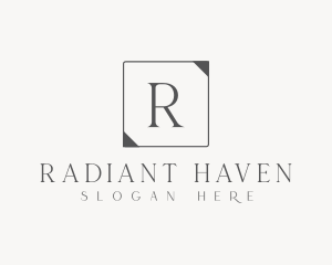 Professional Simple Square logo