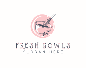 Whisk Baker Bowl logo design